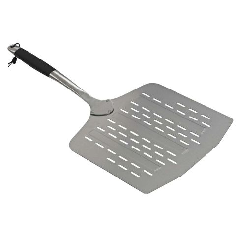 Pizzaschep met Gaatjes RVS 66 cm