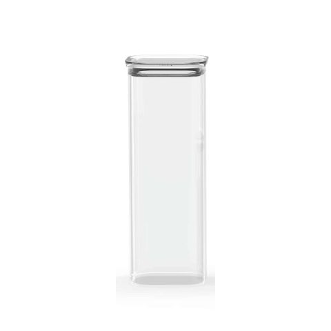 Vershouddoos Vierkant 2200 ml met Glazen Deksel