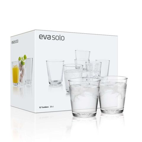 Glas 250 ml Set van 12 Stuks