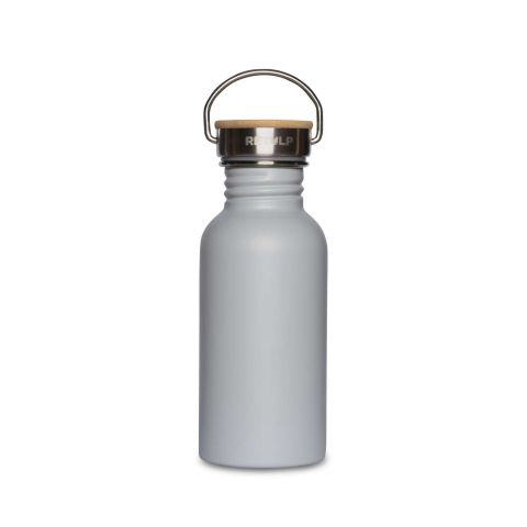 Urban Drinkfles met Bamboe Dop 500 ml Grannies Grey