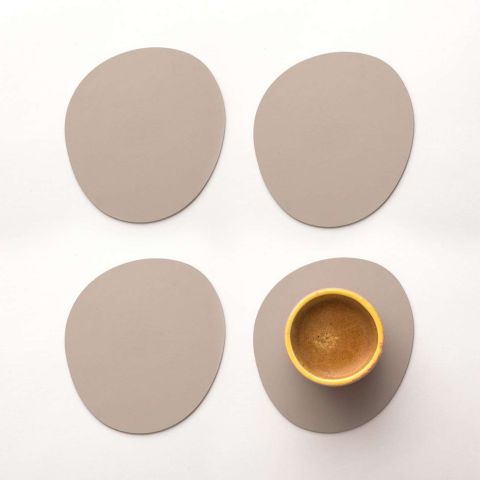 Ruca Onderzetters Stone Set van 4 Stuks