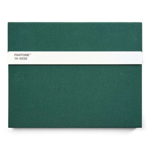 Notitieboek met Potlood - Dark Green 567 C