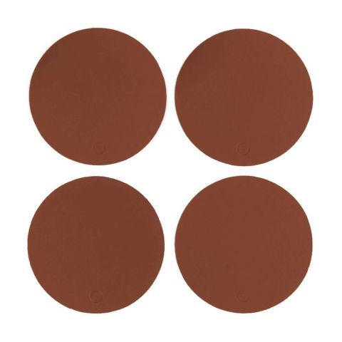 Ruca Onderzetters Rond Set van 4 Stuks