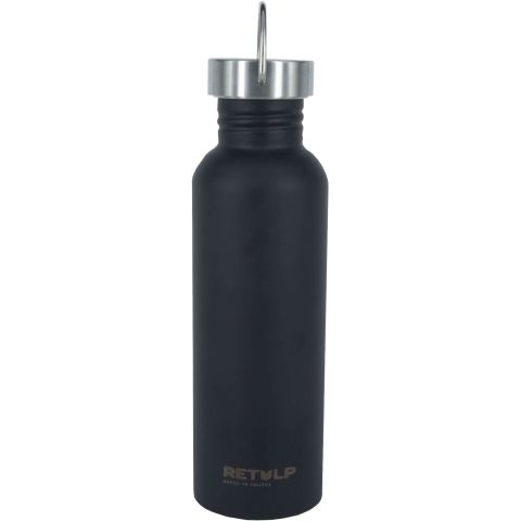Urban Drinkfles met Bamboe Dop 750 ml Night Black