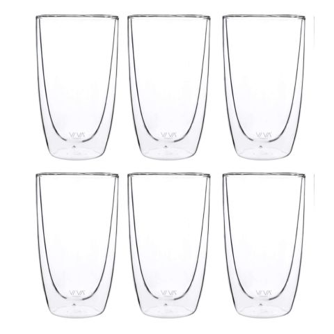 Lauren Glas Dubbelwandig 490 ml Set van 6 Stuks