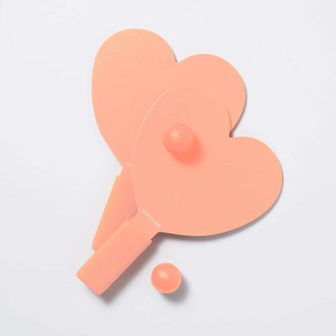 Kids Outdoor Playtime Mini Beach Tennis Heart