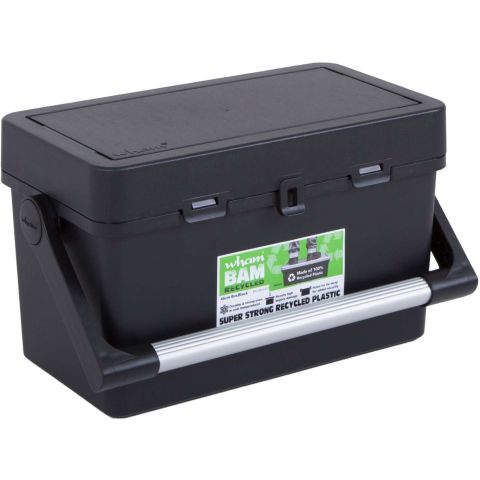 Bam Recycled Gereedschapskist met Deksel 40 cm