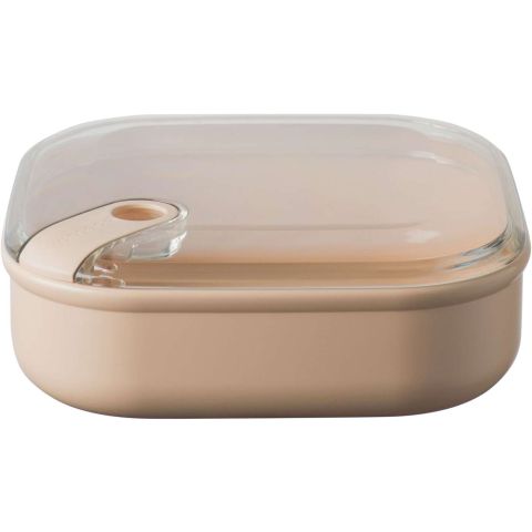 Pull Box Lunchbox Vierkant Laag 1 liter