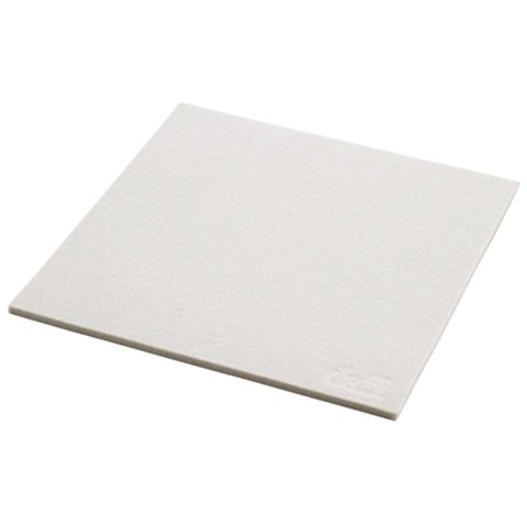 Onderzetter Vilt Vierkant 20 x 20 cm. Off white