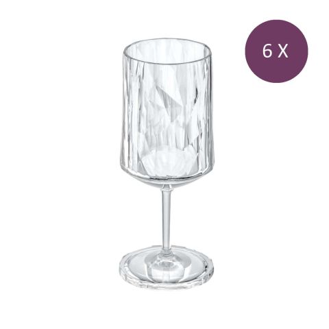 Superglas Club No. 04 Wijnglas 300 ml Set van 6 Stuks