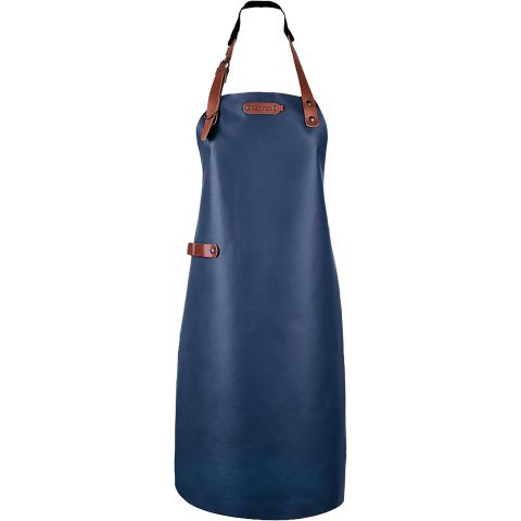 Bovine Schort met Nekband Large Leer