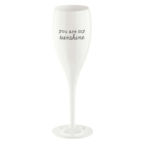 Superglas Cheers No. 1 Champagneglas Dreams Happen