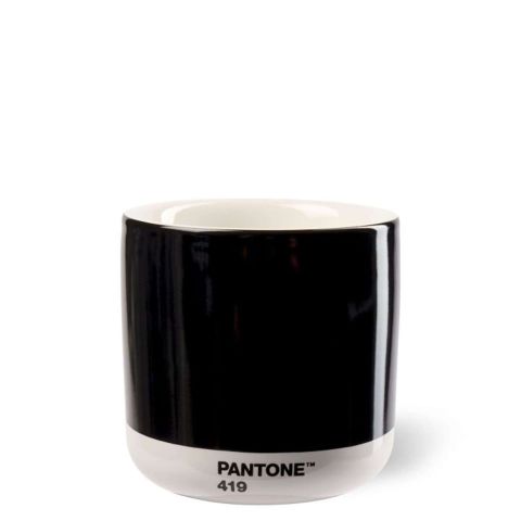Latte Beker Dubbelwandig 220 ml - Black 419 C