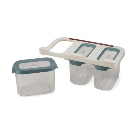 CupboardStore Voedselcontainer 1.3 liter Set van 3 Stuks