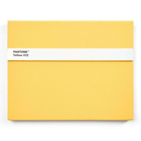Notitieboek Gelinieerd met Potlood - Yellow 012 C