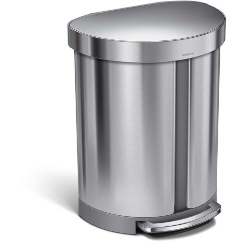 Prullenbak Liner Pocket Half Rond Recycler 55 liter