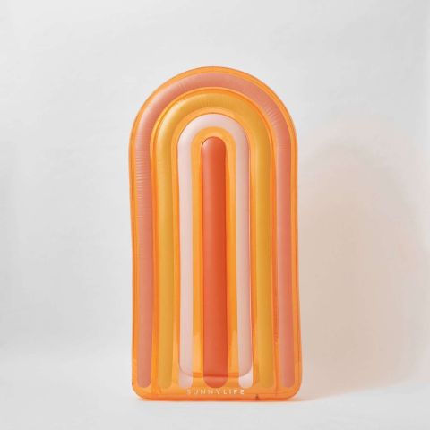 Pool Floats Luxe Luchtbed Drijvend Rainbow