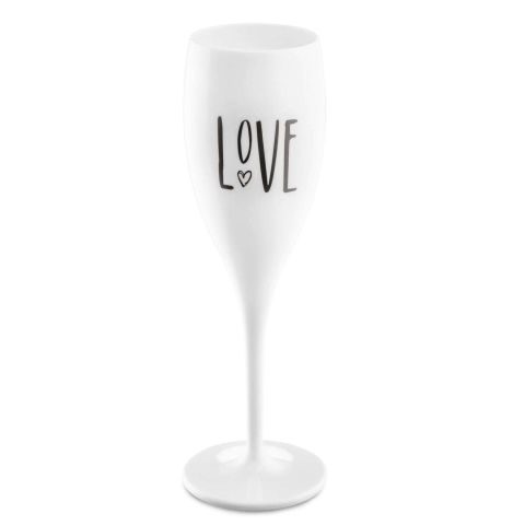 Superglas Cheers No. 1 Champagneglas Love