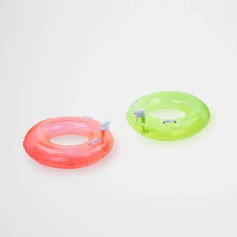 Kids Pool Floats Zwemband met Waterpistool Citrus-Neon Coral Set van 2 Stuks
