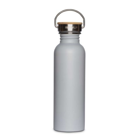 Urban Drinkfles met Bamboe Dop 750 ml Light Grey