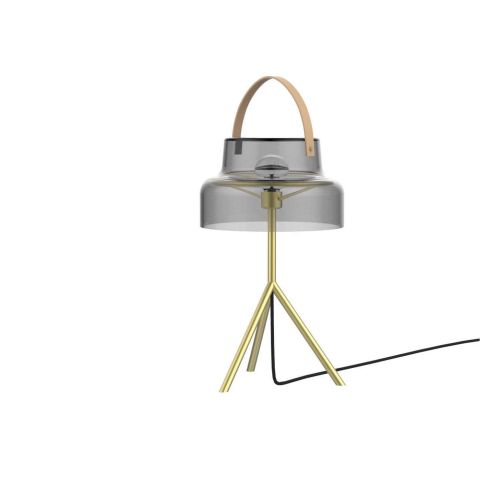 Tafellamp Mor Zwart/Transparant
