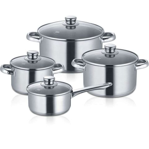 New Roma Pannenset Set van 4 Stuks