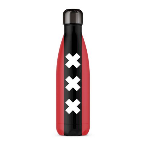 Tourist Thermosfles 500 ml Vlag van Amsterdam