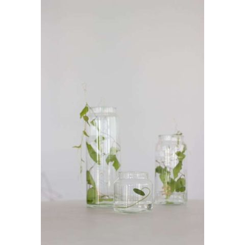 Drinken Waterglas M Handgemaakt 10/14 Silver Diamond