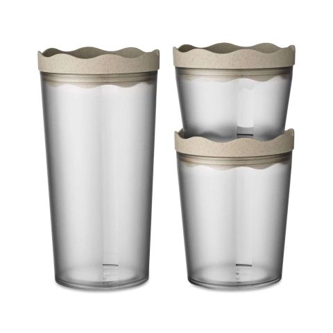 Prince Voorraadbus Oslo 1 liter, 750 ml en 300 ml Set van 3 Stuks