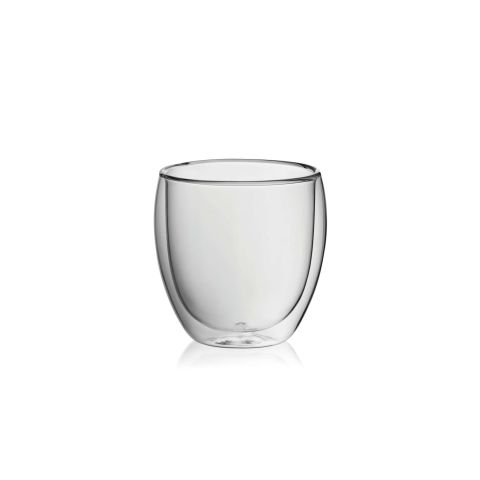 Cortona Espresso Glas Dubbelwandig 50 ml Set van 2 Stuks