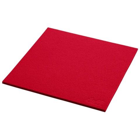 Onderzetter Vilt Vierkant 20x20 cm. Fire