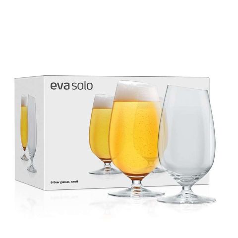 Glas Bier Klein 350 ml Set van 6 Stuks