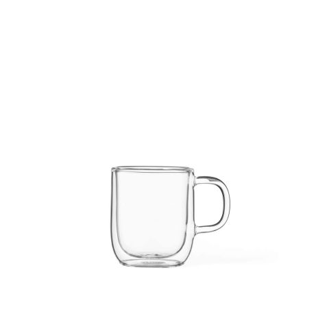 Classic Glas Dubbelwandig 100 ml Set van 4 Stuks