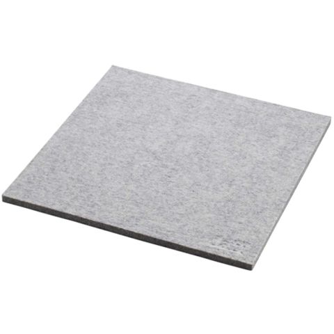 Onderzetter Vilt Vierkant 20 x 20 cm. Grey mel.