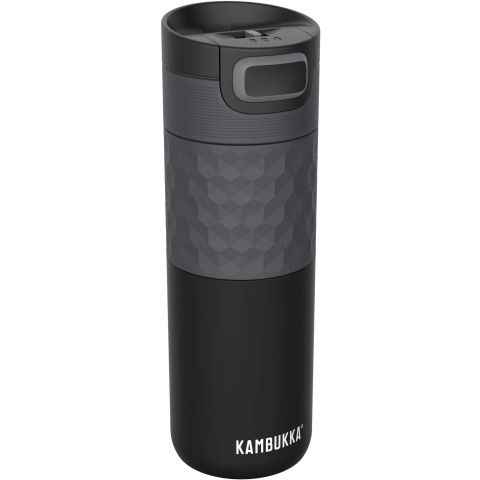 Etna Thermosbeker 500 ml Grip Black Steel