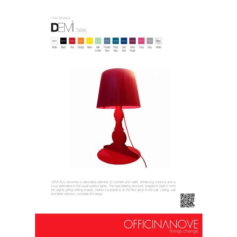 Verlichting Demi Tafel