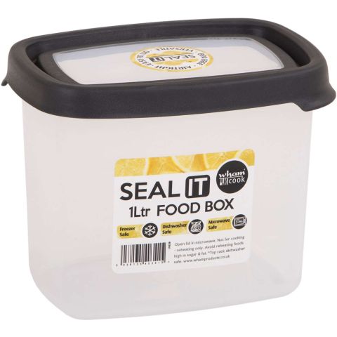 Opbergbox Seal It 1 liter Set van 3 Stuks