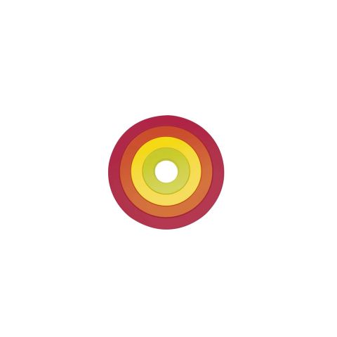 Onderzetter Circle Set van 4 Stuks
