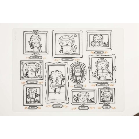 Kinderen Placemat Mark Matz When I Grow Up 40 x 32 cm.