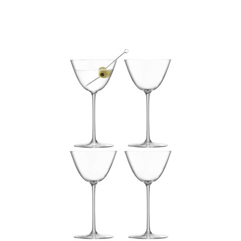 Borough Martiniglas 195 ml Set van 4 Stuks