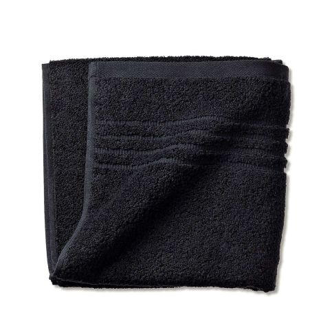 Leonora Handdoek Night Black 50x100 cm