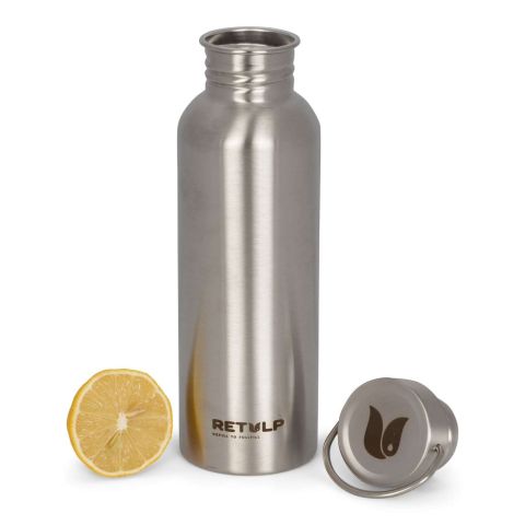 Urban Drinkfles met Schroefdop 750 ml Staal