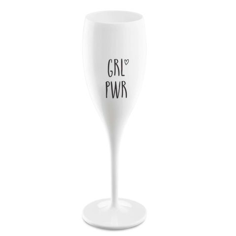 Superglas Cheers No. 1 Champagneglas Grl Pwr