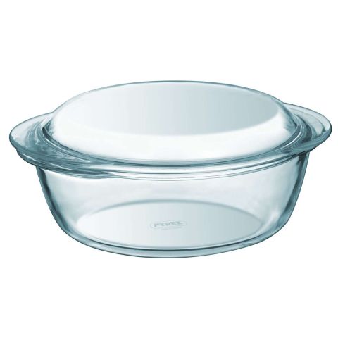 Essentials Ovenschaal Rond met Deksel 2,4 liter