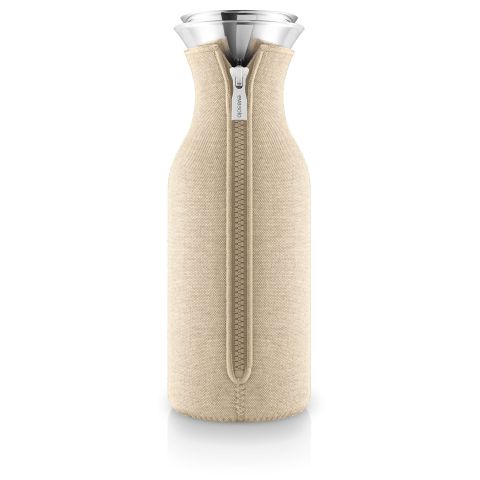Fridge Karaf met Hoes 1 liter Soft Beige