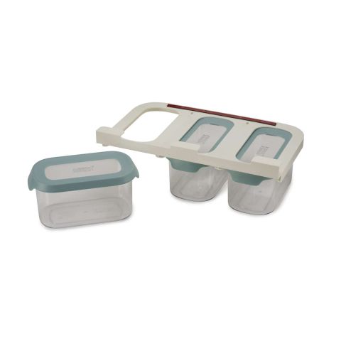CupboardStore Voedselcontainer 900 ml Set van 3 Stuks