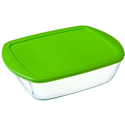 Cook & Store Schaal Rechthoek met Deksel 1,1 liter
