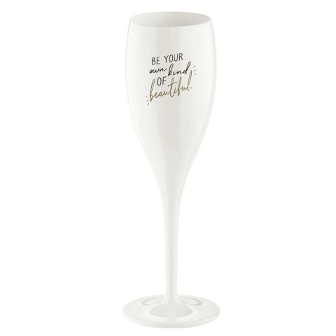 Superglas Cheers No. 1 Champagneglas Be Your Own Kind of Beautiful