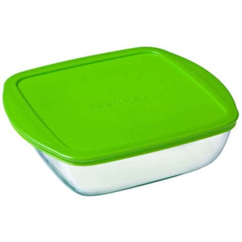 Cook & Store Schaal Vierkant met Deksel 2,2 liter