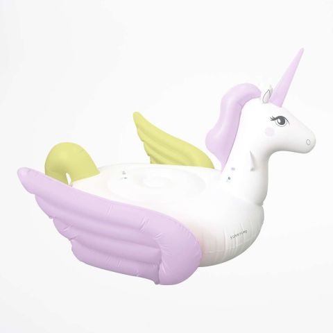 Pool Floats Luxe Ride On Unicorn Pastel